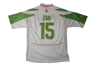ZIANI #15 - ALGERIA 2004/06 HOME SHIRT - LE COQ SPORTIF - SIZE LARGE
