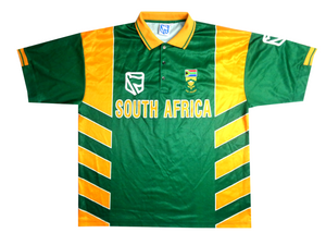 SOUTH AFRICA 2000 CRICKET SHIRT - STANDARD BANK - SIZE XL