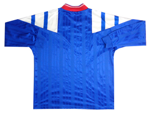 RANGERS 1992/94 PLAYER ISSUE LONG SLEEVE SHIRT - ADIDAS - SIZE XL